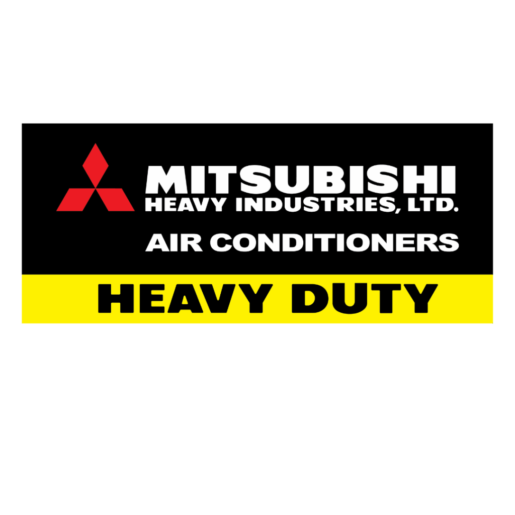 Mitsubishi Heavy Industries Air Conditioners Heavy Duty logo.