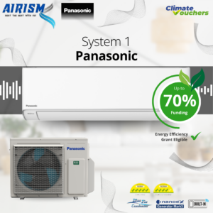 Panasonic XU Series System 1 R32 Inverter Aircon (4 Ticks / 5 Ticks) Climate Voucher & EEG Grant (Supply Only)