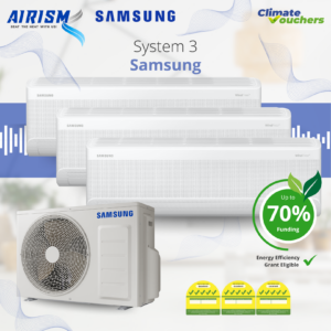 Samsung Windfree Series System 3 R32 Inverter Aircon (5 Ticks) Climate Voucher & EEG Grant - Supply Aircon Only