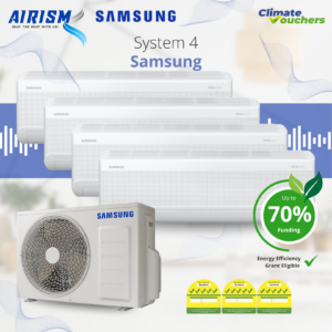 Samsung Windfree Series System 4 R32 Inverter Aircon (5 Ticks) Climate Voucher & EEG Grant - Supply Aircon Only